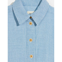 Bellerose Light Blue Bleach Panda Polo Dress