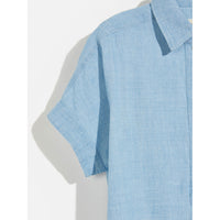 Bellerose Light Blue Bleach Panda Polo Dress