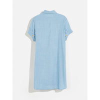 Bellerose Light Blue Bleach Panda Polo Dress