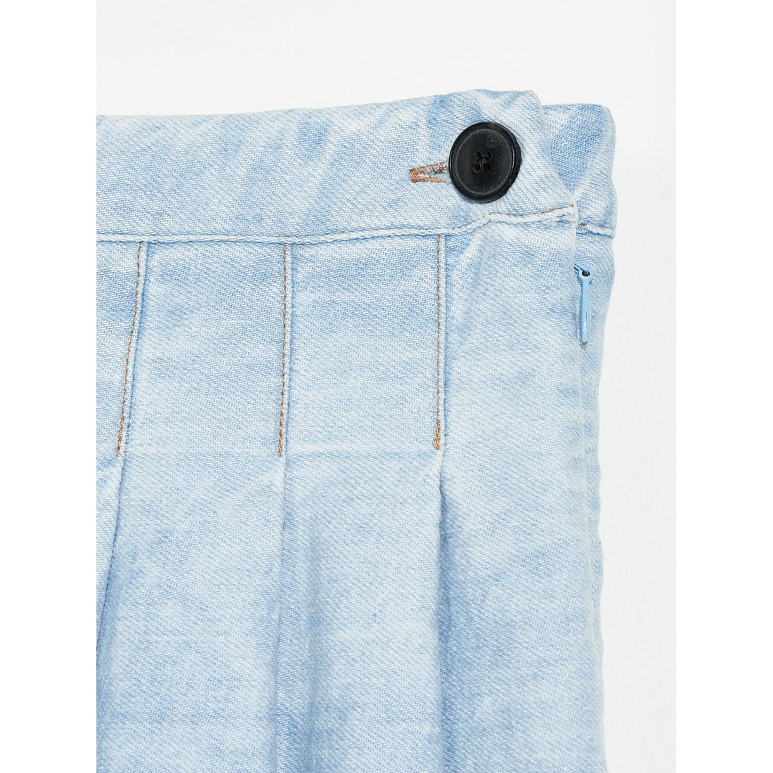 Bellerose Light Blue Bleach Alise Skirt