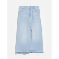 Bellerose Light Blue Bleach Parody Midi Skirt