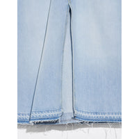 Bellerose Light Blue Bleach Parody Midi Skirt