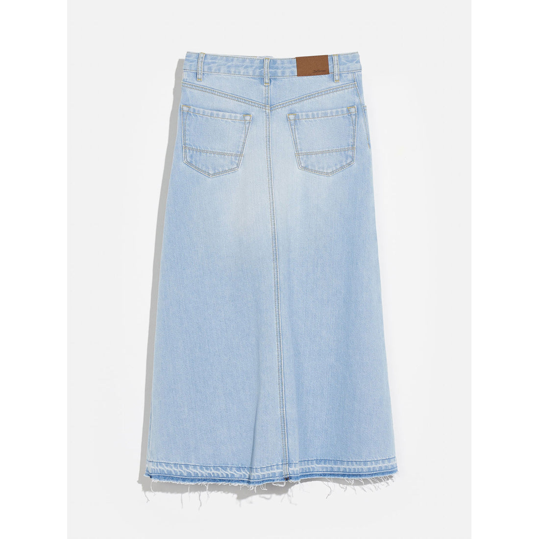 Bellerose Light Blue Bleach Parody Midi Skirt
