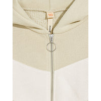 Bellerose Beige Two Toned Finley Zip Sweatshirt