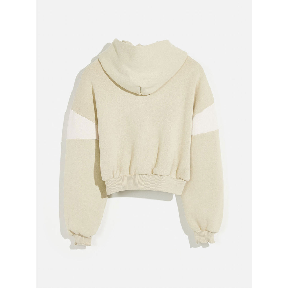 Bellerose Beige Two Toned Finley Zip Sweatshirt