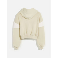 Bellerose Beige Two Toned Finley Zip Sweatshirt