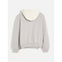 Bellerose Off White/ Grey Fagol Zip Sweatshirt