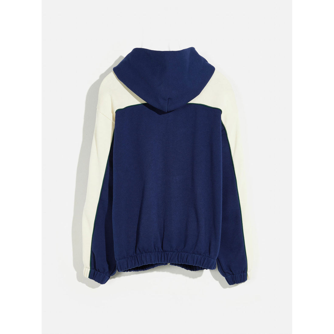 Bellerose Navy Farral Zip Sweatshirt
