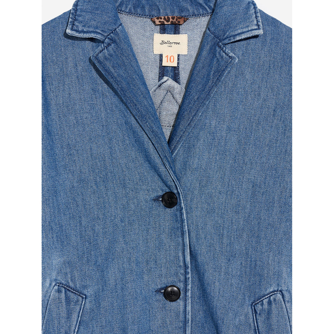 Bellerose Medium Blue Bleach Perky Jacket