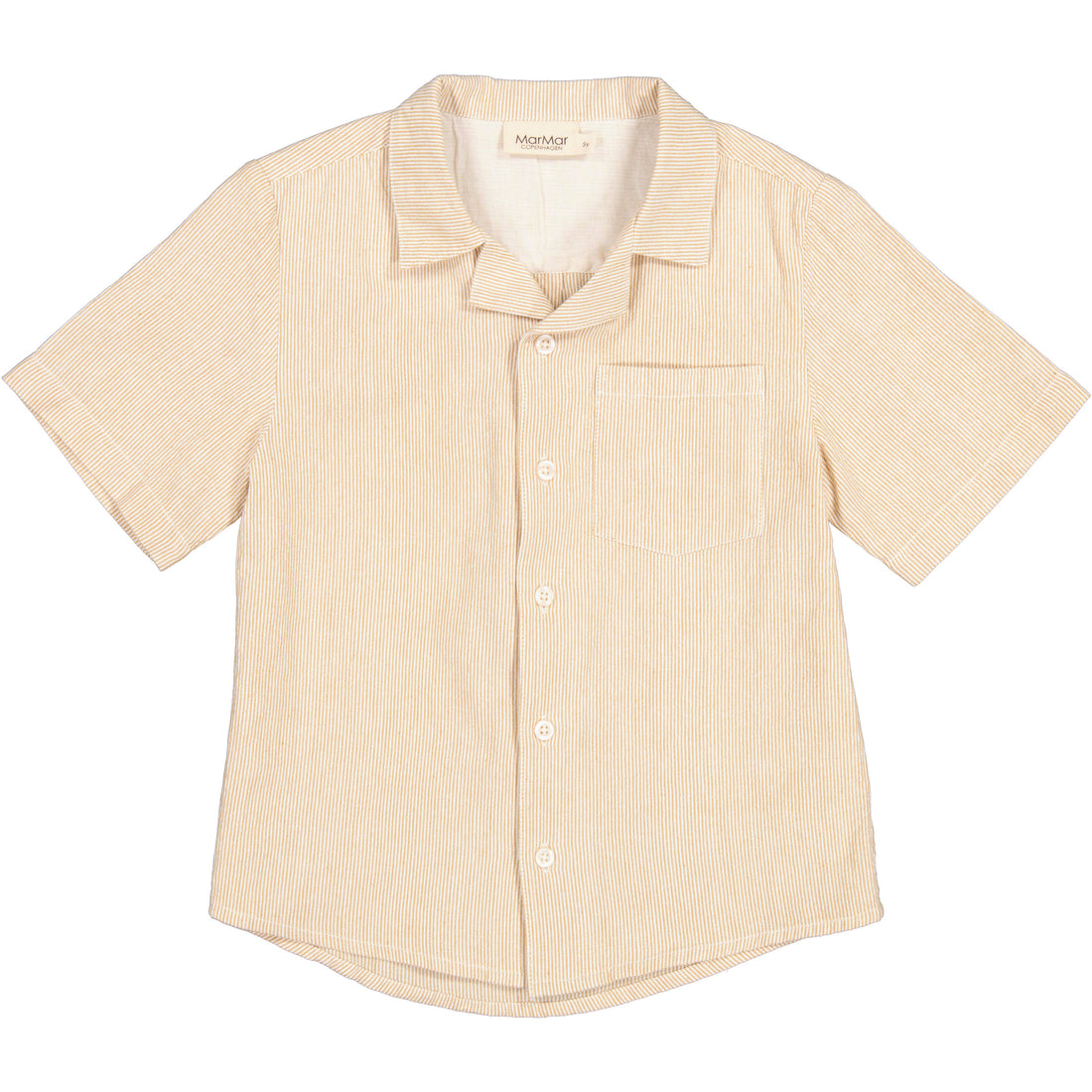 MarMar Copenhagen Dijon Stripe SS Tage Top