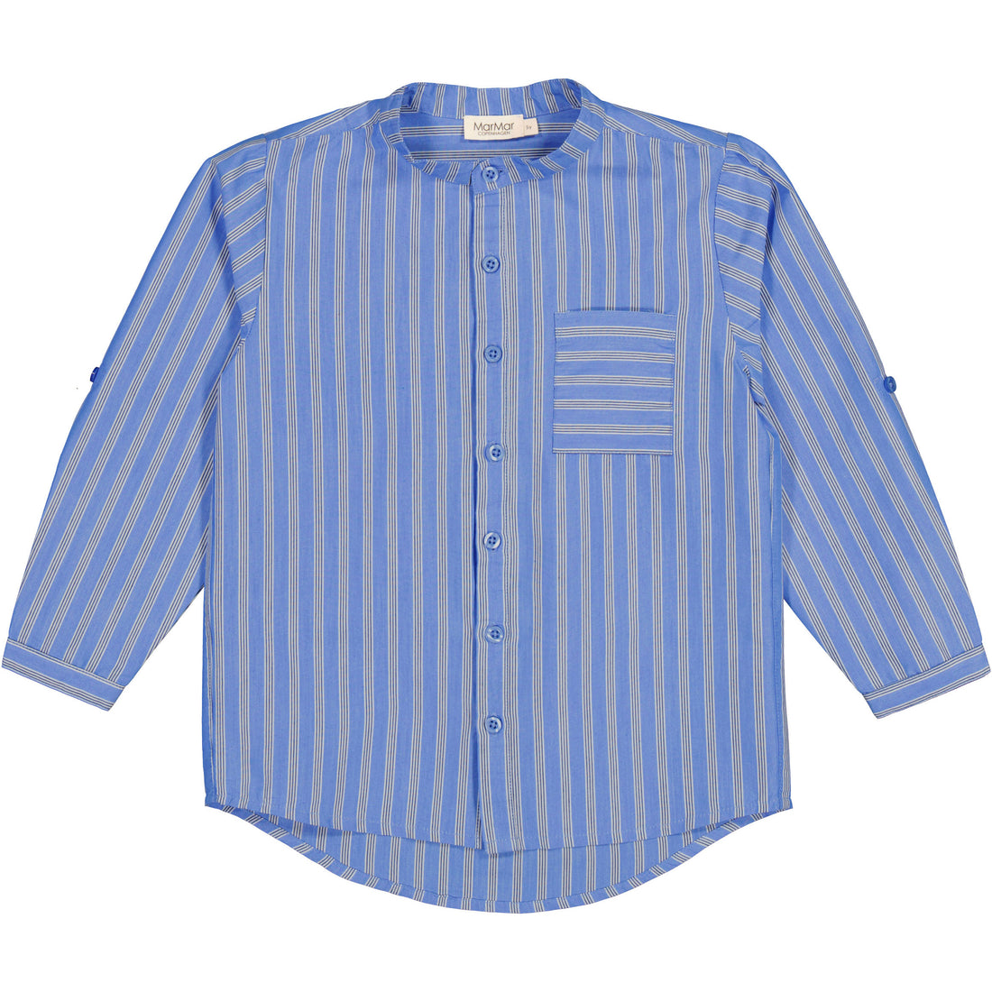 MarMar Copenhagen Cornflower Stripe LS Shirt Theodor Shirt
