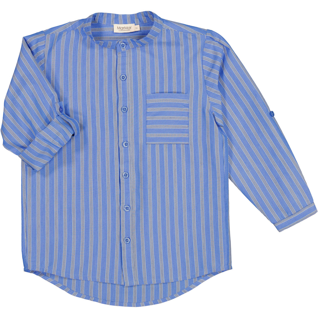 MarMar Copenhagen Cornflower Stripe LS Shirt Theodor Shirt