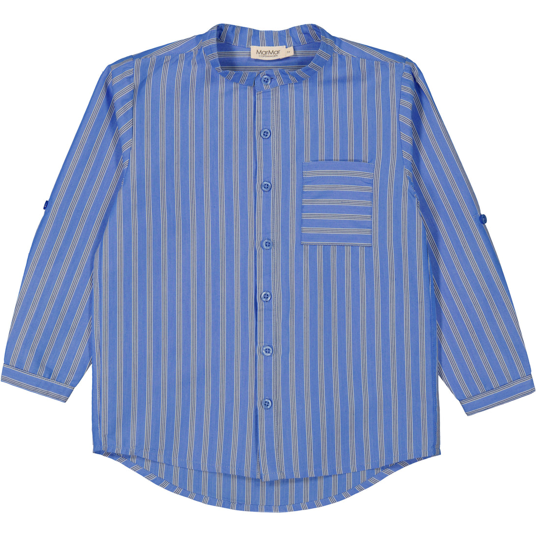 MarMar Copenhagen Cornflower Stripe LS Shirt Theodor Shirt
