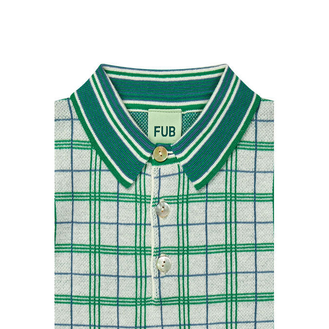 FUB Ecru/Basil Jacquard Shirt