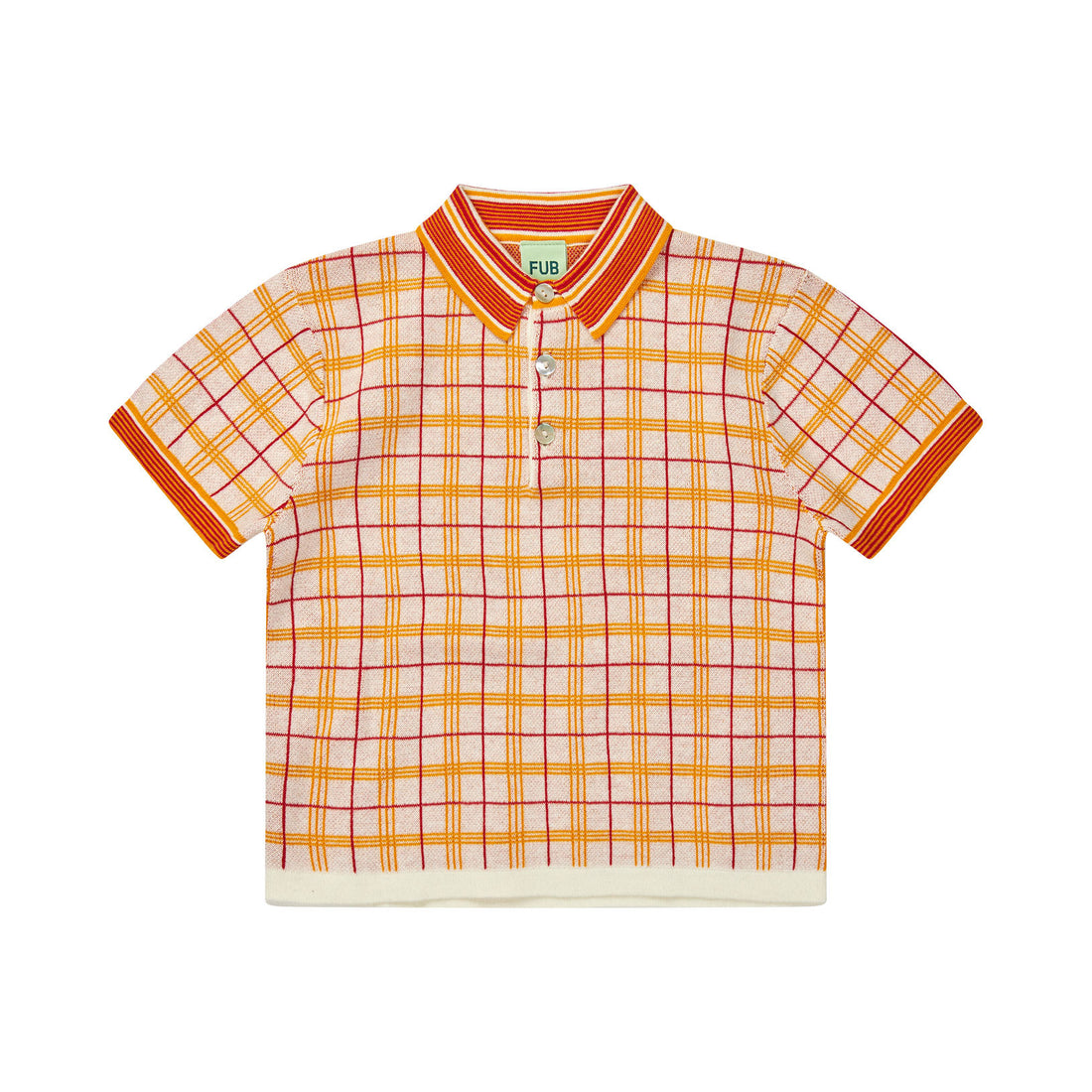 FUB Ecru/Sunflower Jacquard Shirt