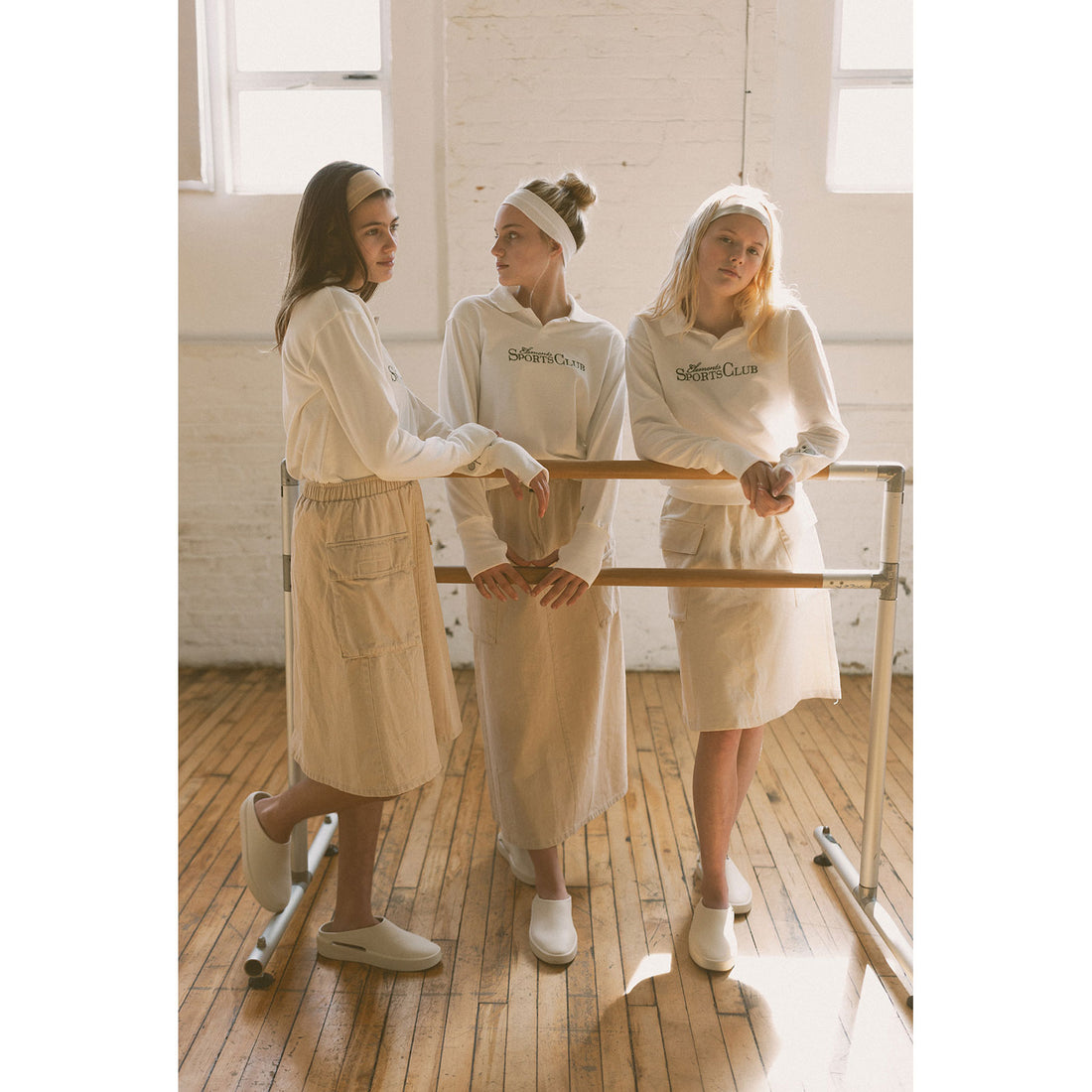 Elements Taupe Wash Maxi Cargo Skirt