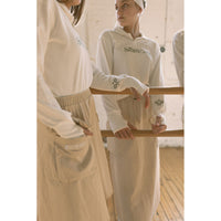 Elements Taupe Wash Maxi Cargo Skirt