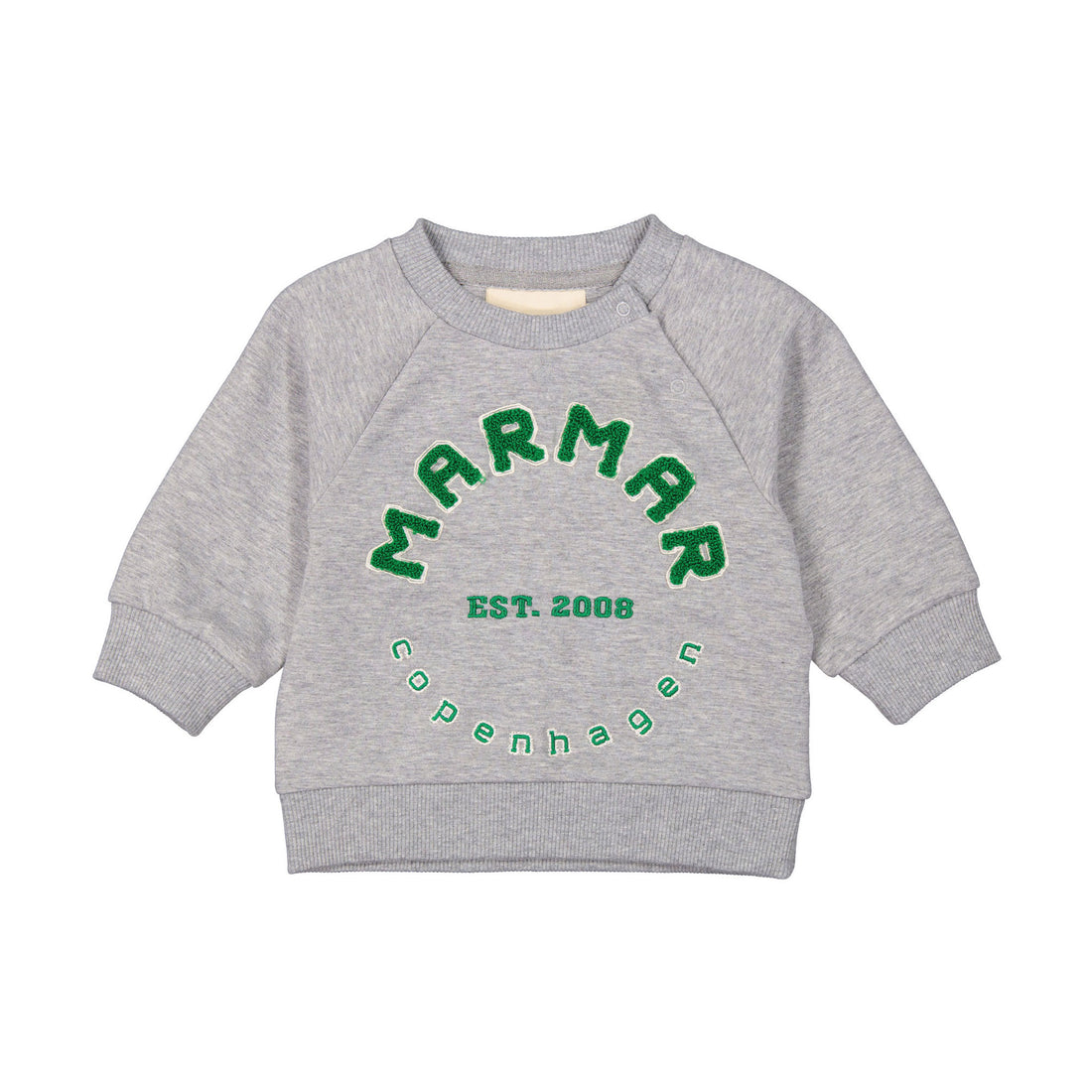 Marmar Copenhagen Green Logo Theos Baby Sweatshirt
