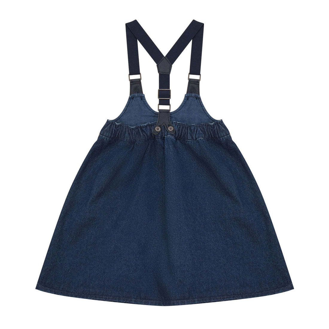 Calla Lili Denim Blue Suspender Dress – Ladida