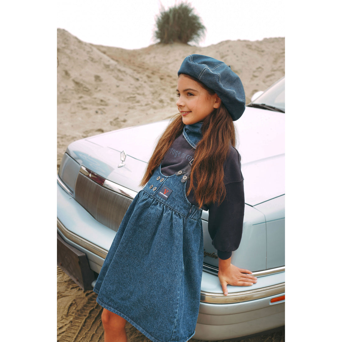 blue suspender dress Good Job! 【Agate Nocturne】French-style Blue Satin Suspender Dress, A-l –  Lee Nhi Boutique main image 0