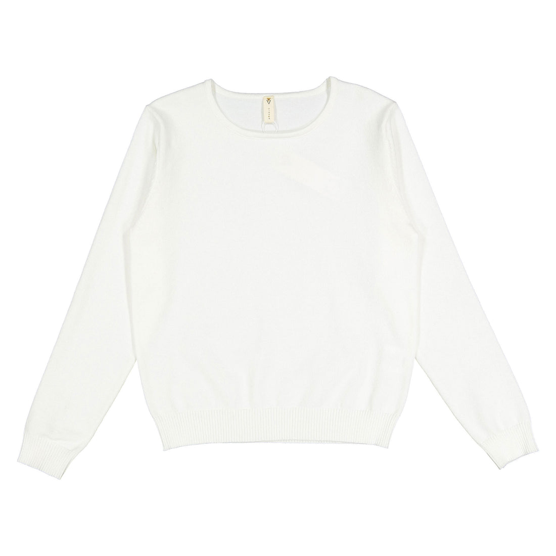 Ava and Lu White Sweater