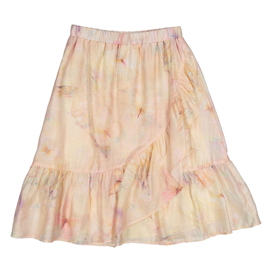Ava and Lu Pink Butterfly Skirt