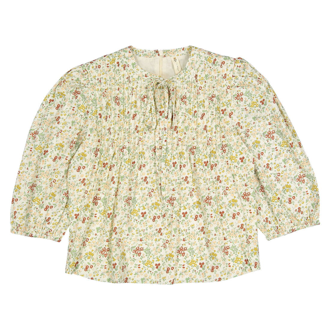 Ava and Lu Multi Floral Blouse
