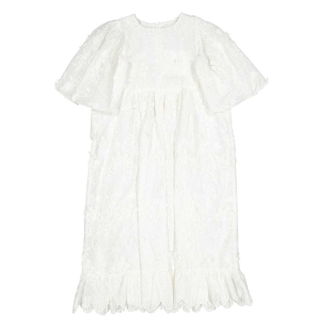 Darlin White Embroidred Dress
