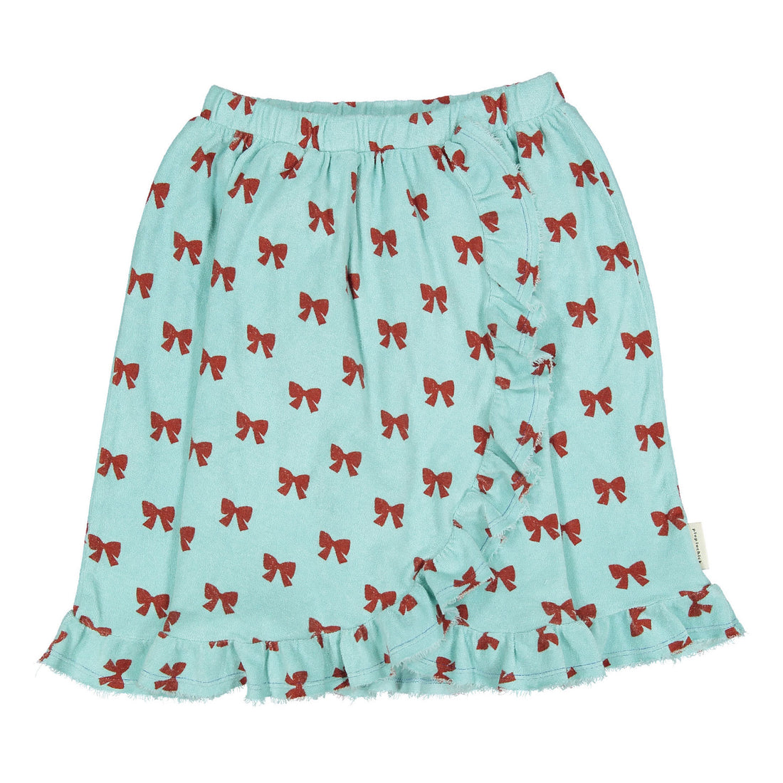 Piupiuchick Blue W/ Red Bows Skirt