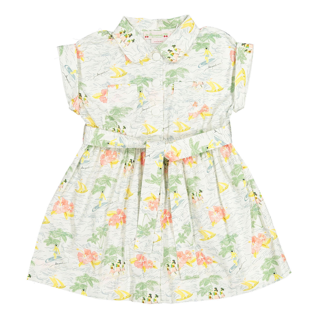 Bonpoint Blue Gisele Dress