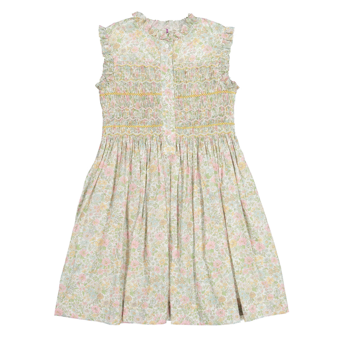 Bonpoint Pink Floral Fabiola Dress