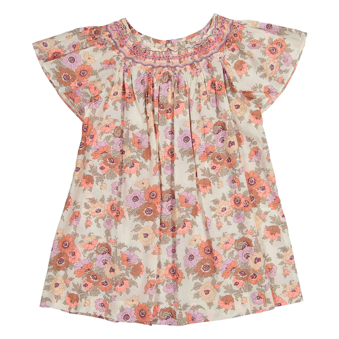 Bonpoint Flourescent Pink Arlene Dress