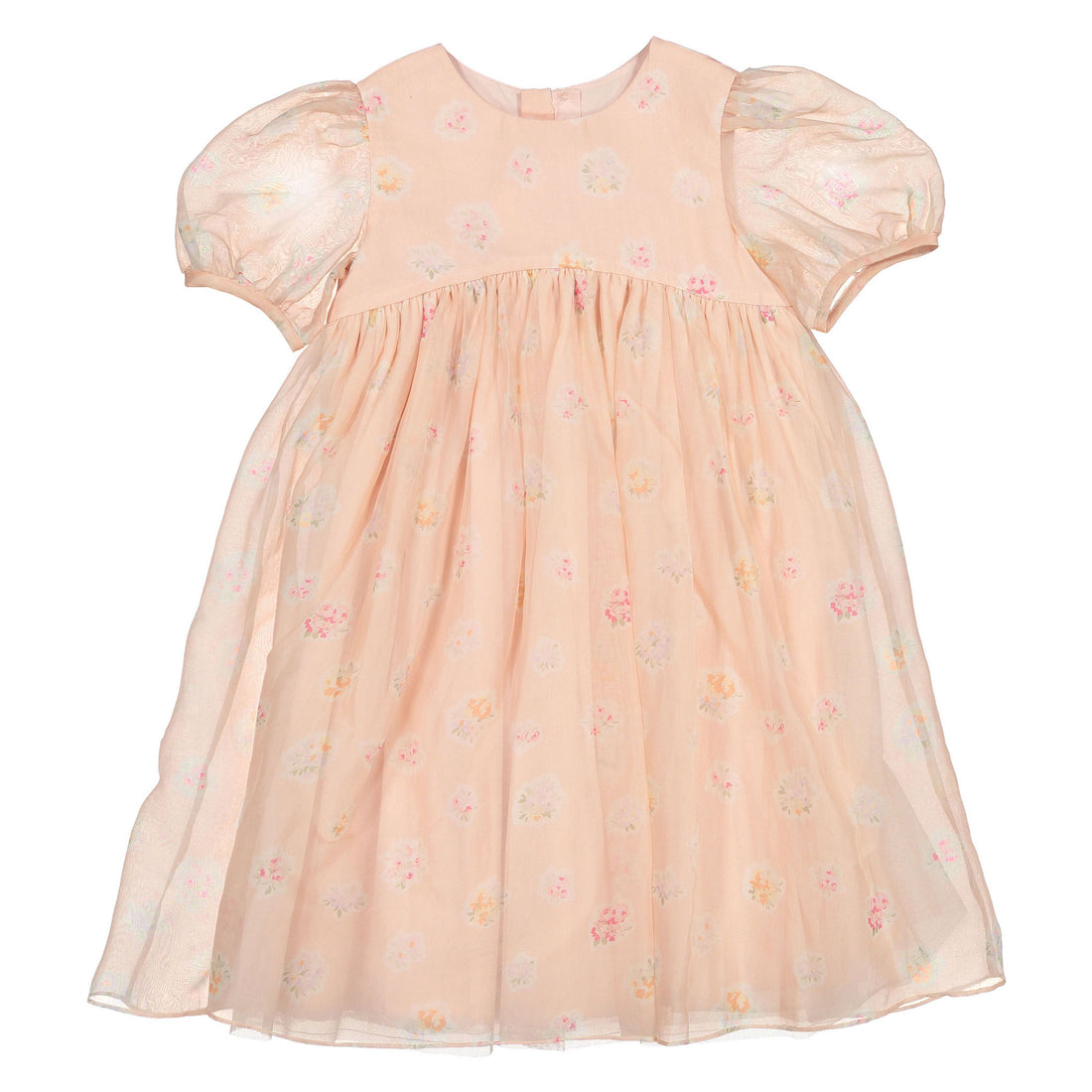 Bonpoint Pink Flowers Elmae Dress