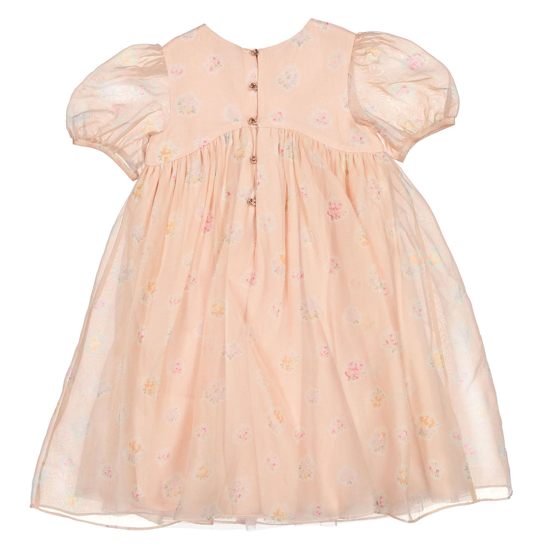 Bonpoint Pink Flowers Elmae Dress