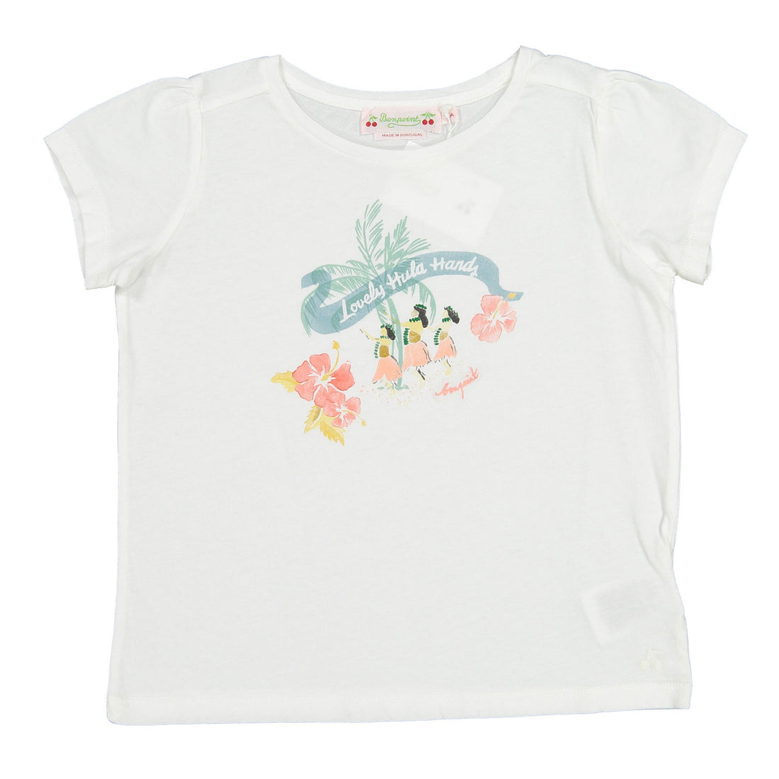 Bonpoint Milk White Capricia T-Shirt