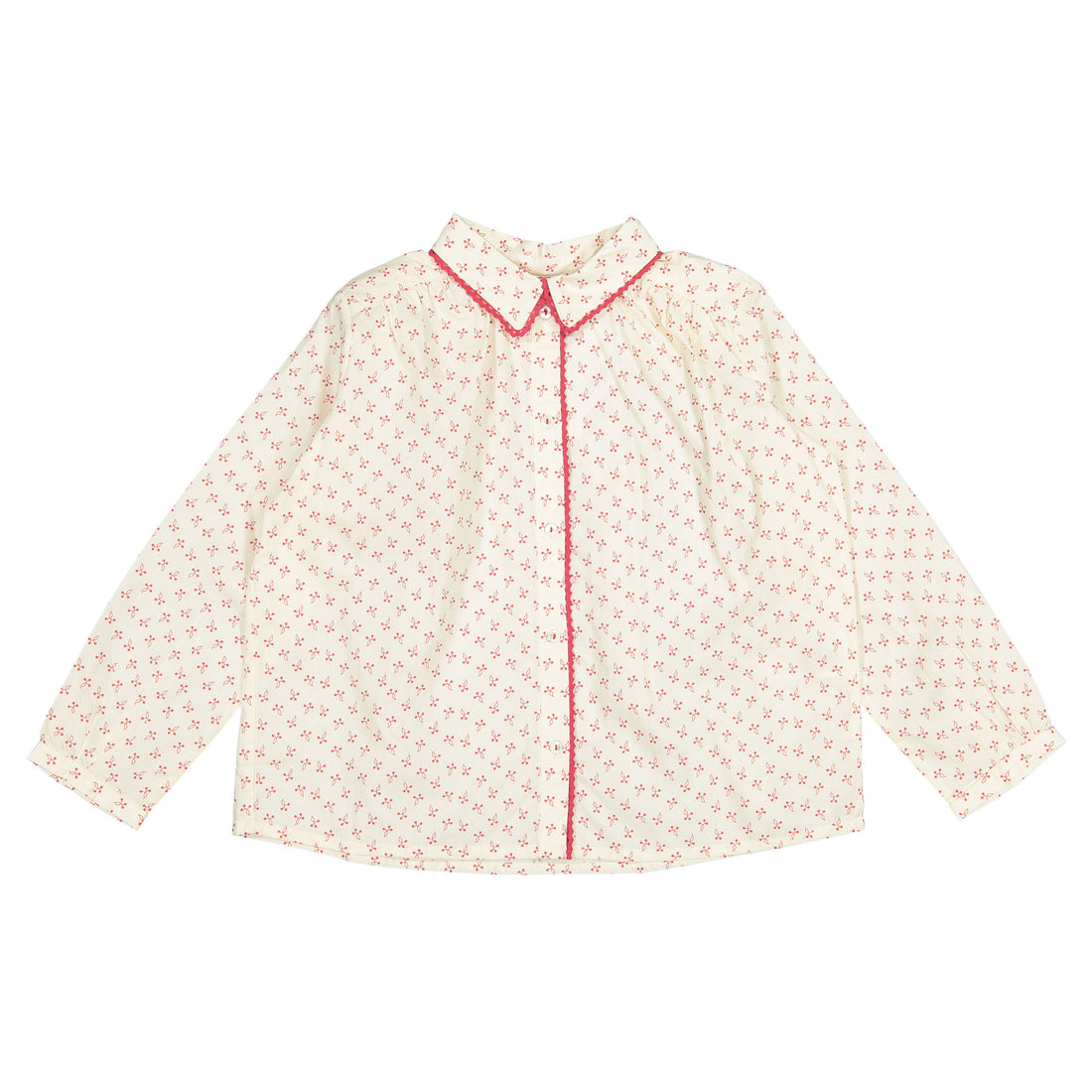 Bonpoint White Basiline Blouse