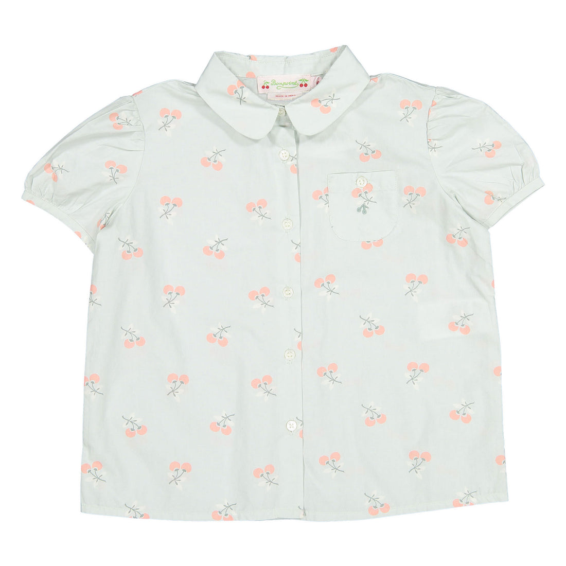 Bonpoint Green Ava Blouse