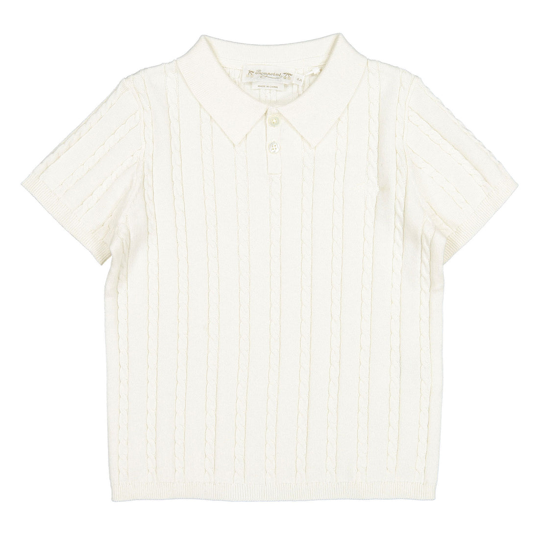 Bonpoint Milk White Elendir Polo