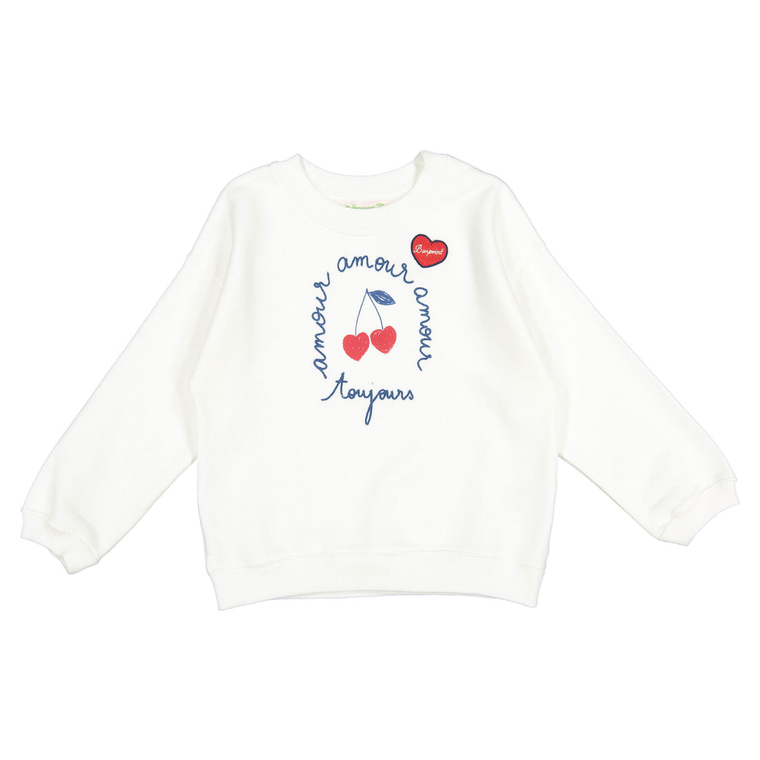 Bonpoint Milk White Tayla Sweatshirt