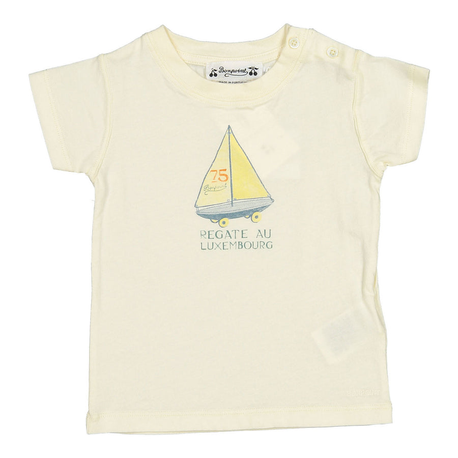 Bonpoint Ivory Tom T-Shirt