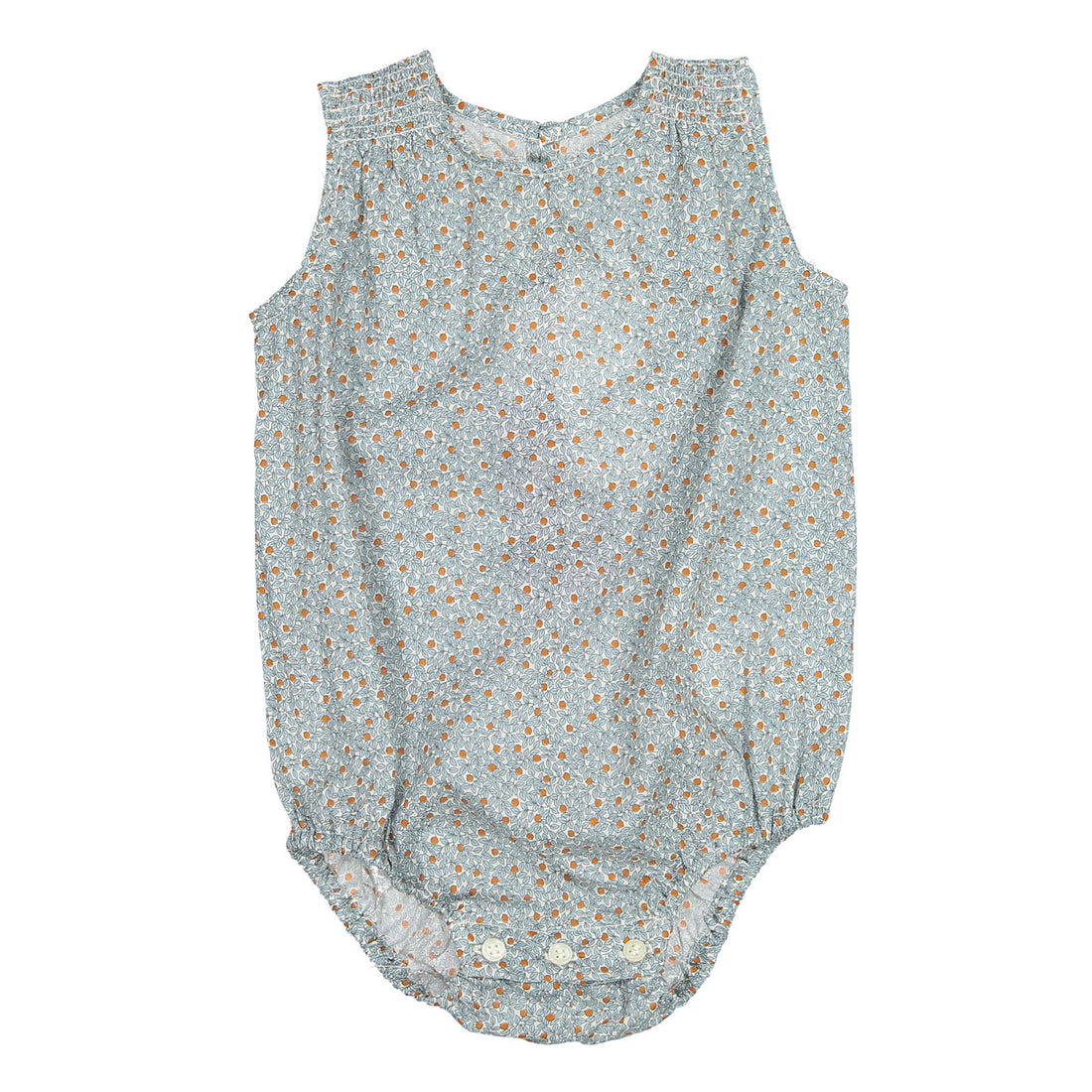 Bonpoint Light Blue Ataji Romper