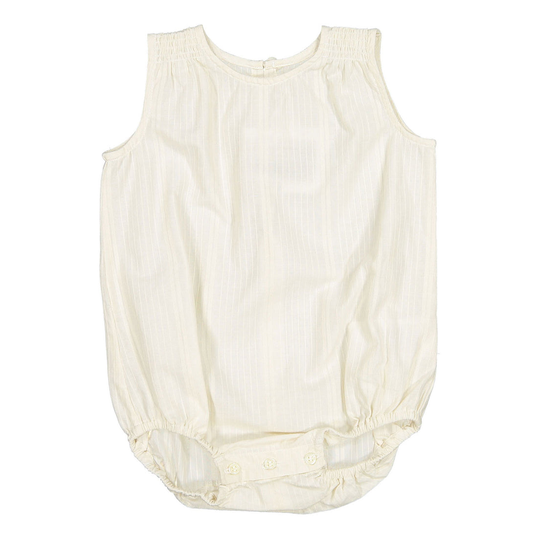 Bonpoint White Ataji Romper