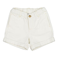 Bonpoint White Corentin Baby Shorts