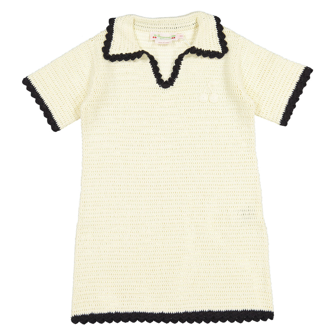 Bonpoint White Elanie Dress
