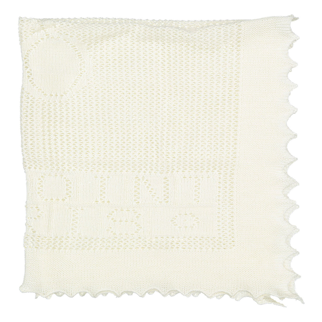 Bonpoint Milk White Shawl
