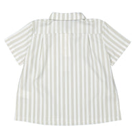 Boys and Arrows Grey Stripe Collared Shirt