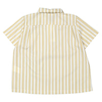 Boys and Arrows Brown Stripe Collared Shirt