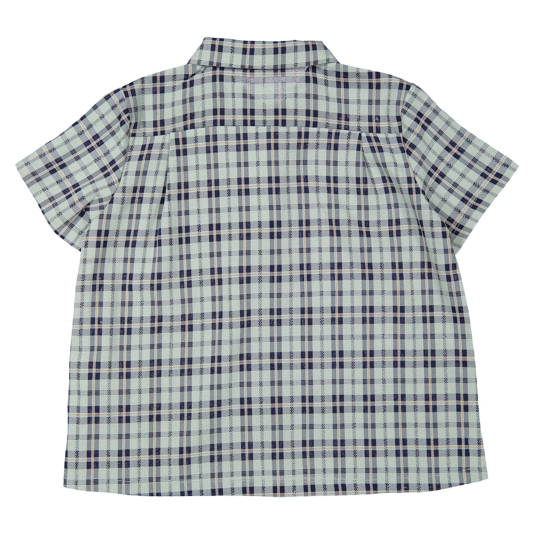Boys and Arrows Blue Plaid Collared Shirt