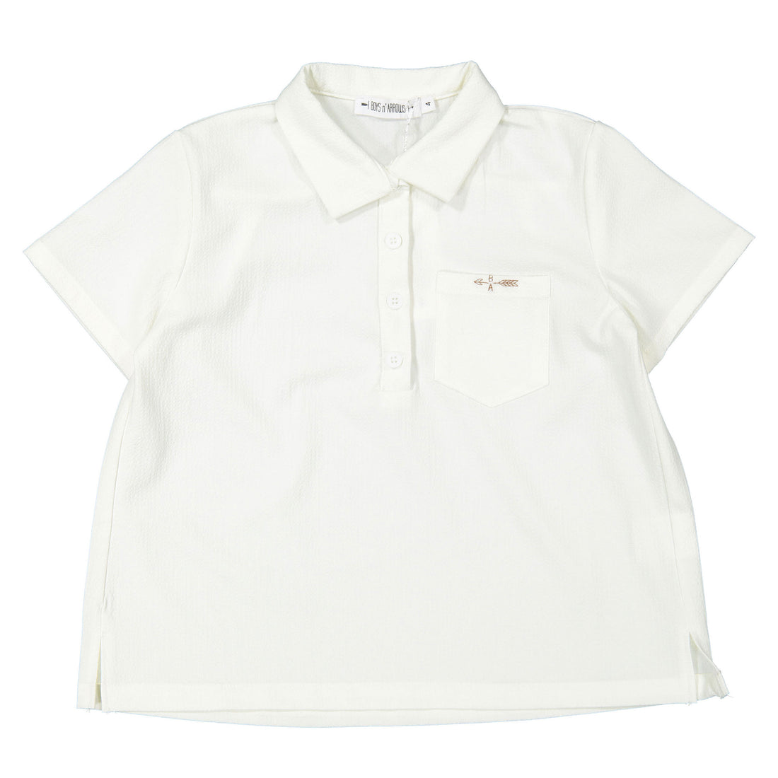 Boys and Arrows Cream Collared Shirt
