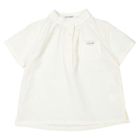 Boys and Arrows Cream Checked Tunic